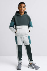 Kids Colorblock Fleece Panel Tracksuit