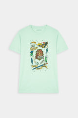 Girls Light Green Harry Poter Tee (11-14 Years)