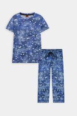 Boys Blue Night Suit