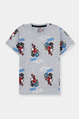 Boys Gray Sonic Tee