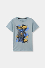 Light Blue Batman T Shirt