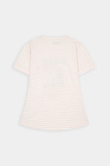 Girls Pink Lining Unicorn A Line Top