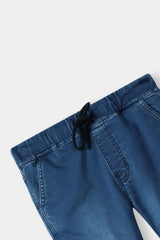 Boys Straight fit Light Blue Six Pocket Trouser