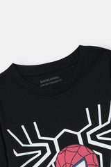 Boys Spider Man Set of Short & Tee