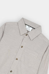 Kids Beige Casual Shirt