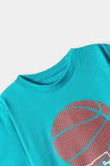 Boys Light Blue HD Basket Ball Tee