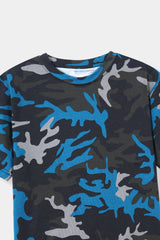 Boys 11 -14 Years Camouflage Tee