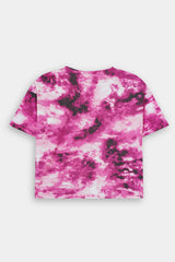 Girls Tie & Dye Short Body Mini Tee