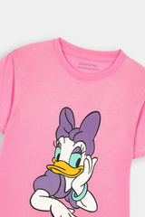 Girls Daisy Duck A Line Top