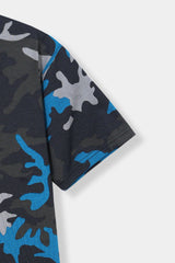 Boys 11 -14 Years Camouflage Tee