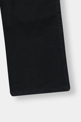 Girls Black Wide Leg Six Pocket Trouser