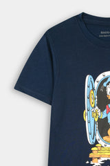 Boys Navy Blue Donald Duck Tee