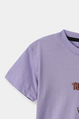 Girls Purple Aristocat Top