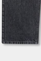 Men Loose Fit Blackish Gray Pant