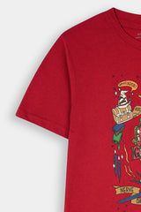 Girls Red Harry Potter Tee (11-14 Years)