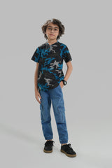 Camouflage Button Down T Shirt