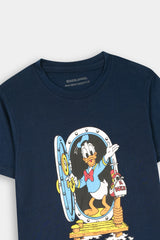 Boys Navy Blue Donald Duck Tee