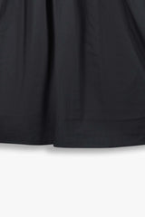 Girls Embroidered 100% Cotton Top - Black