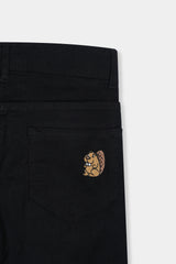 Boys Black OD Slim Fit Pants