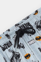 Boys Grey Batman Night Suit