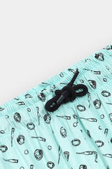 Boys Light Green Base Ball Night Suit