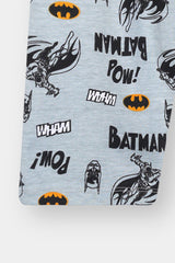 Boys Grey Batman Night Suit