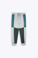 Kids Colorblock Fleece Panel Tracksuit