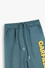 Garfield Fleece Tracksuit – Short Body Hoodie & Wide Leg Trouser