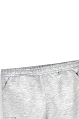 Stitch Printed Fleece Tracksuit – Short Body Hoodie & Jogger Set for Kids