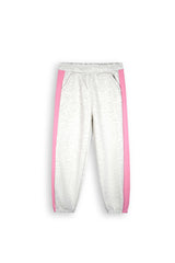 Butterfly Love Girls Winter Tracksuit | 100% Cotton Fleece | Pink Quilted Panels