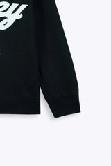 Kids “Bluey” Fleece Tracksuit – Black