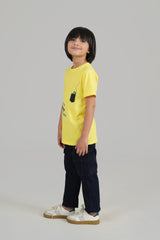 Boys Yellow Rock Tee