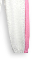 Butterfly Love Girls Winter Tracksuit | 100% Cotton Fleece | Pink Quilted Panels