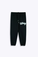 Kids “Bluey” Fleece Tracksuit – Black