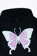 Girls Butterfly Fleece Tracksuit