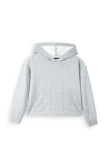 Light Grey Fleece Hoodie Suit for Kids | Cozy Winter 2-Piece Set