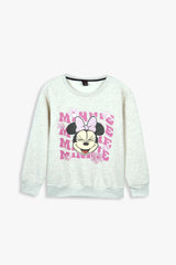 Minnie Mouse Kids Tracksuit | 2-Piece Cotton Fleece Sweatshirt & Joggers Set | Winter Wear