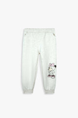 Minnie Mouse Kids Tracksuit | 2-Piece Cotton Fleece Sweatshirt & Joggers Set | Winter Wear