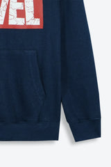 Boys Blue MARVEL Hoodie  ( Fleece)