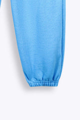 Kids Utility Fleece Tracksuit – Sky Blue