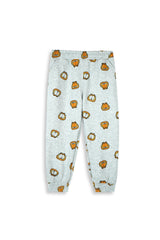 Kids Garfield-style character motifs Allover Print Hoodie & Jogger Set – 100% Cotton Fleece