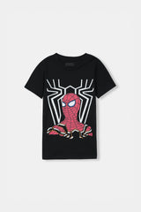 Boys Spider Man Set of Short & Tee