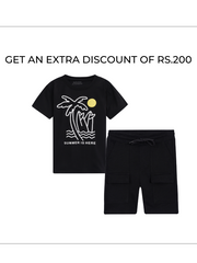 Boys Set of Shorts and Tee