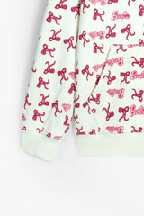 Barbie Print 100% Zip-Up Cotton Terry Hoodie – Heavy GSM