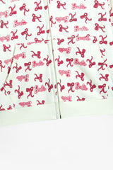 Barbie Print 100% Zip-Up Cotton Terry Hoodie – Heavy GSM