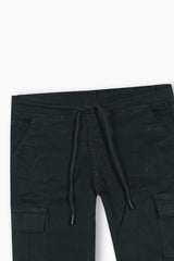 BoysDenim Straight fit Black Six Pocket Trouser