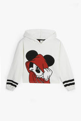 Mickey Mouse Short Body Hoodie – 100% Cotton Terry