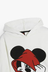 Mickey Mouse Short Body Hoodie – 100% Cotton Terry