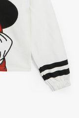 Mickey Mouse Short Body Hoodie – 100% Cotton Terry