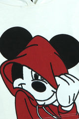 Mickey Mouse Short Body Hoodie – 100% Cotton Terry